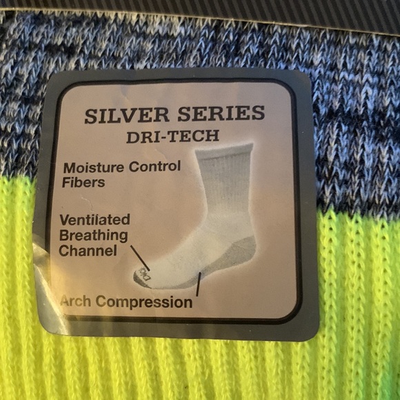 Dickies Men’s Dri-Tech Crew Socks 6 Pack - Picture 4 of 7